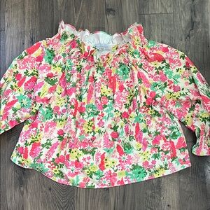 Tuckernuck Top - Pink, Green, Yellow